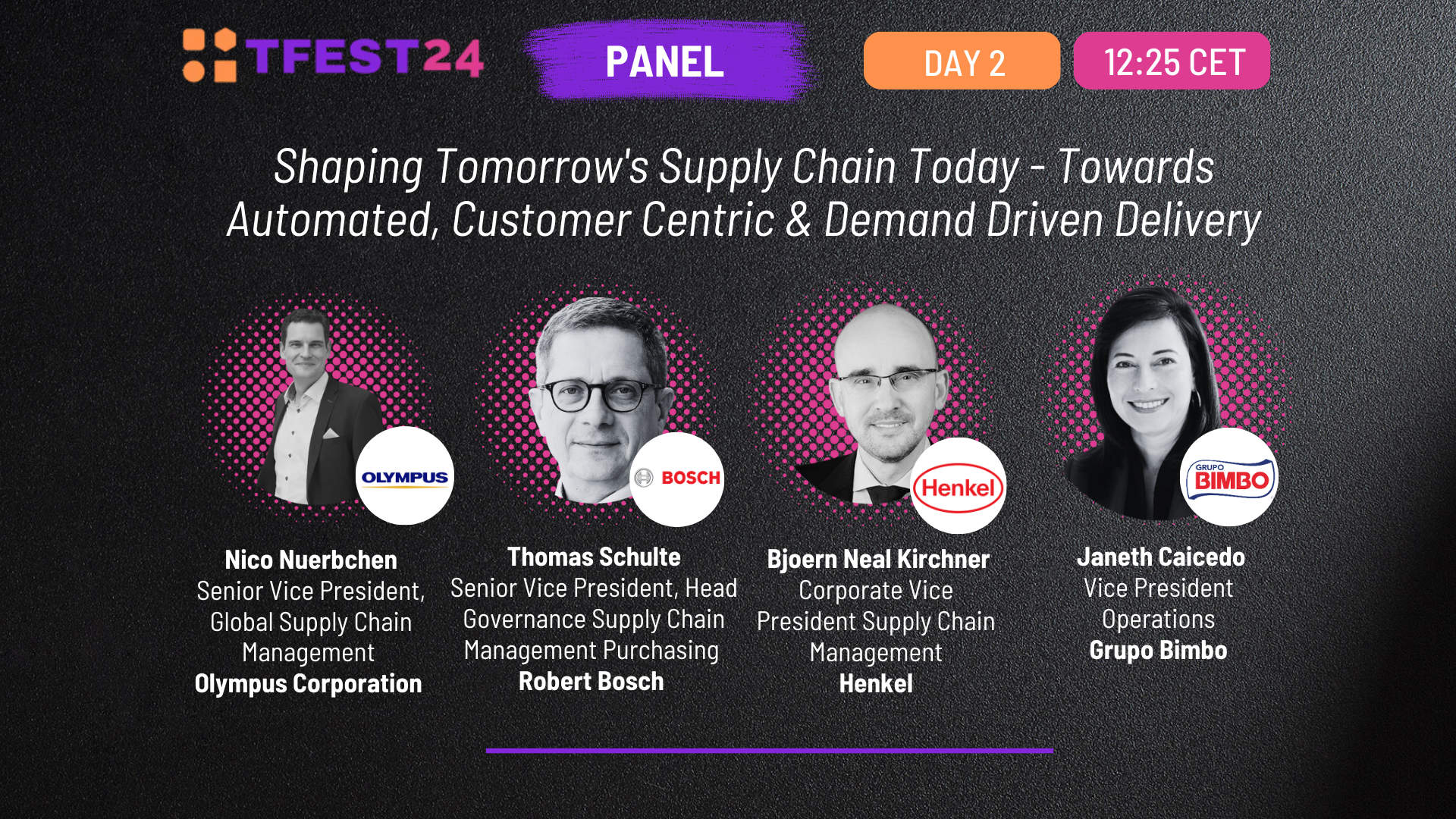 Shaping Tomorrow's Supply Chain Today - Towards Automated, Customer Centric & Demand Driven Delivery